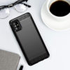 Cиликоновый TPU чехол Slim Series для Samsung Galaxy A71 – Черный 54671