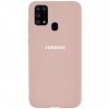 Чохол Silicone Cover A для Samsung Galaxy M31 Рожевий / Pink Sand