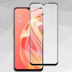 Защитное стекло 3D (5D) Full Glue Armor Glass на весь экран для Oppo Reno A91 – Black