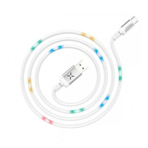 Кабель Hoco U63 Spirit USB to Type-C 3A (1.2м) – White