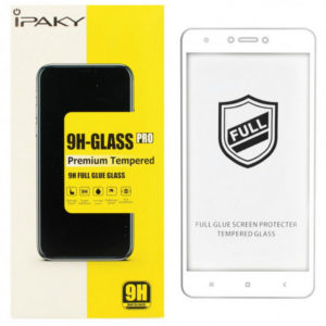 Защитное стекло 3D (5D) Perfect Glass Full Glue Ipaky на весь экран для Meizu M5 Note – White