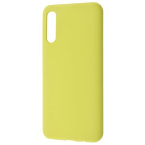 Чехол Silicone Case WAVE Full с микрофиброй для Samsung Galaxy A30s 2019 (A307) / A50 2019 (A505) – Lime green