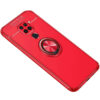 Cиликоновый чехол Deen ColorRing c креплением под магнитный держатель для Xiaomi Redmi Note 9 / Redmi 10X – Красный 58372