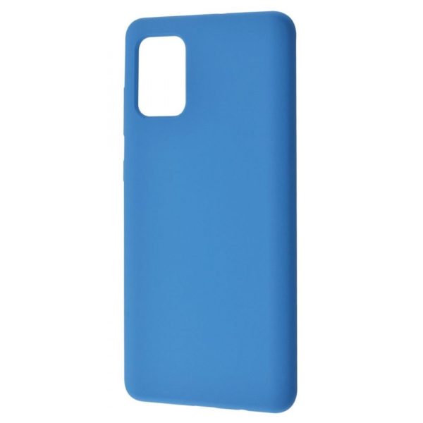 Чохол Silicone WAVE Full для Samsung Galaxy A71 Blue
