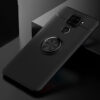 Cиликоновый чехол Deen ColorRing c креплением под магнитный держатель для Xiaomi Redmi Note 9 / Redmi 10X – Черный 58398