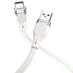 Кабель Hoco U72 Forest Silicone USB to Type-C 3A (1.2м) – White