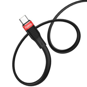 Кабель Hoco U72 Forest Silicone USB to Type-C 3A (1.2м) – Black