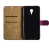 Кожаный чехол-книжка Wallet Glossy с визитницей для Meizu M3s / M3 / M3 mini – Pink 56253