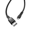 Кабель Hoco S6 Sentinel Timing Display USB to Type-C 3A (1.2м) – Black 57703