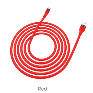 Кабель Hoco U72 Forest Silicone USB to Type-C 3A (1.2м) – Red