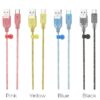 Кабель Hoco U73 Star Galaxy Silicone USB to Type-C 3A 1.2м Pink 57646