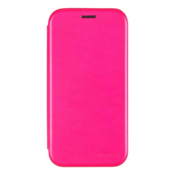 Кожаный чехол-книжка 360 с визитницей для Xiaomi Redmi 5A / Redmi Go – Pink