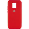 Чохол Silicone Cover для Xiaomi Redmi Note 9s / Note 9 Pro / Note 9 Pro Max Червоний / Dark Red