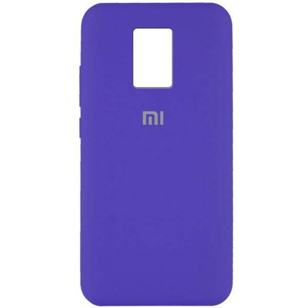 Чохол Silicone Cover для Xiaomi Redmi Note 9s / Note 9 Pro / Note 9 Pro Max Фіолетовий / Purple