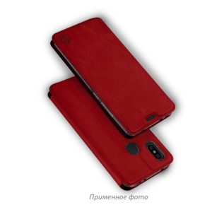 Кожаный чехол-книжка 360 CLASSIC для Xiaomi Redmi Note 4 / 4x (Snapdragon) – Красный
