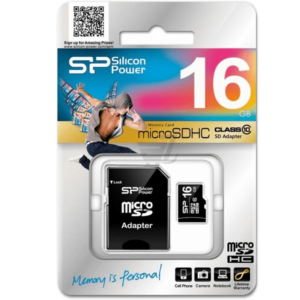 Карта памяти SP Micro SD 16GB Class HC 10 – Black