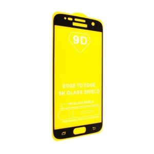 Защитное стекло 9D Full Glue Cover Glass на весь экран для Samsung Galaxy S7 (G930) – Black