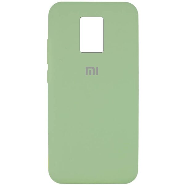 Чохол Silicone Cover для Xiaomi Redmi Note 9s / Note 9 Pro / Note 9 Pro Max М’ятний / Mint