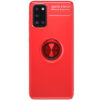 Cиликоновый чехол Deen ColorRing c креплением под магнитный держатель для Samsung Galaxy A31 – Красный