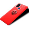 Cиликоновый чехол Deen ColorRing c креплением под магнитный держатель для Samsung Galaxy M31 – Красный 59016