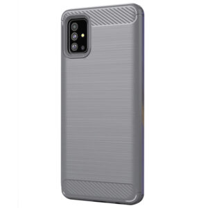 Cиликоновый TPU чехол Slim Series для Samsung Galaxy A51 – Серый