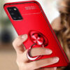 Cиликоновый чехол Deen ColorRing c креплением под магнитный держатель для Samsung Galaxy A31 – Красный 58944