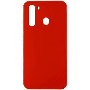 Чехол TPU LolliPop для Samsung Galaxy A21 – Красный