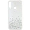 Cиликоновый чехол с блестками Shine Glitter для Huawei Y6P – Прозрачный