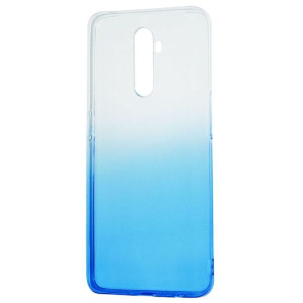 Чехол TPU Gradient Design для Xiaomi Redmi 9 – White / blue
