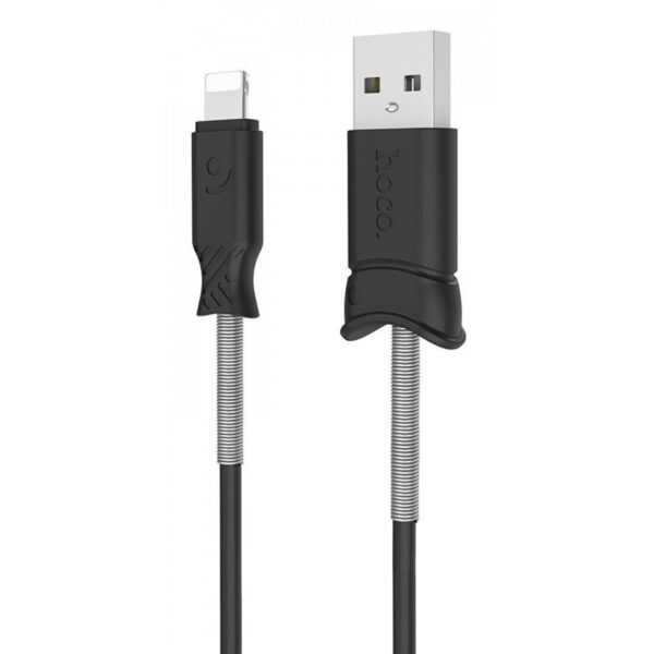 Кабель Hoco X24 Picses carged USB to Lightning 2.4A (1м) – Black