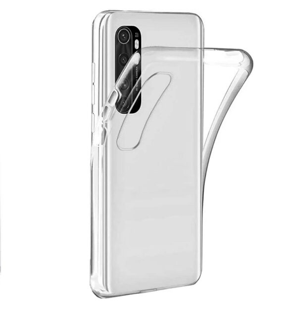 Прозрачный силиконовый TPU чехол для Xiaomi Mi Note 10 Lite