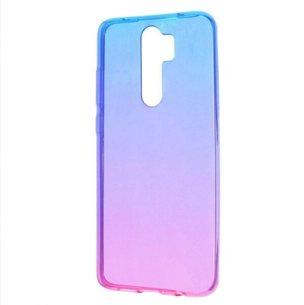 Чехол TPU Gradient Design для Xiaomi Redmi 9 – Blue / pink