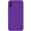 Чохол Silicone Cover NoLogo A Full для Xiaomi Redmi 9A Фіолетовий / Purple