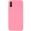 Чохол Silicone Cover NoLogo A Full для Xiaomi Redmi 9A Рожевий / Pink