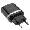Сетевое зарядное устройство Hoco C12Q Smart Quick Charge 3.0 1USB / 3A – Black