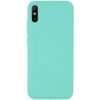 Чохол Silicone Cover NoLogo A Full для Xiaomi Redmi 9A Бірюзовий / Ocean Blue