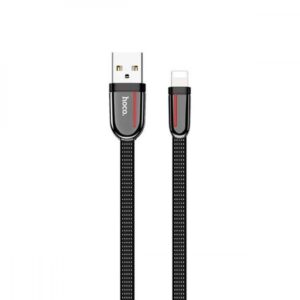 Кабель Hoco U74 Grand USB to Lightning 2.4A (1.2м) – Black