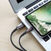 Кабель Hoco U74 Grand USB to Lightning 2.4A (1.2м) – Black 60440