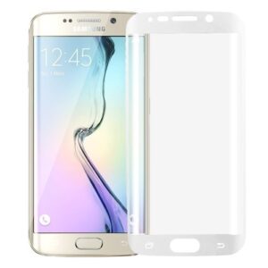 Защитное стекло 3D Full Cover на весь экран для Samsung Galaxy S6 Edge (G925) – White