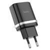 Сетевое зарядное устройство Hoco C12Q Smart Quick Charge 3.0 1USB / 3A – Black 61002