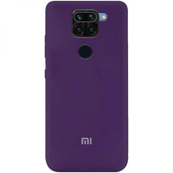 Чохол Silicone Cover A для Xiaomi Redmi Note 9 / Redmi 10X Фіолетовий / Purple