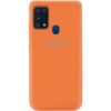 Чохол Silicone Cover A для Samsung Galaxy M31 Помаранчевий / Orange