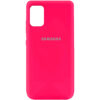 Чохол Silicone Cover A для Samsung Galaxy A31 Рожевий / Barbie pink