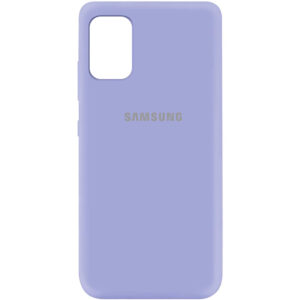 Чохол Silicone Cover A для Samsung Galaxy A31 Бузковий / Dasheen