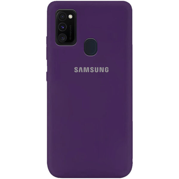 Чохол Silicone Cover A для Samsung Galaxy M30s / M21 Фіолетовий / Purple