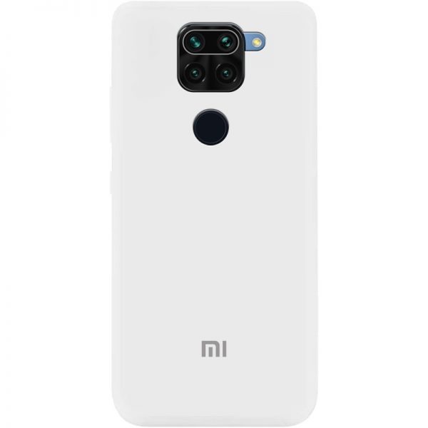 Чохол Silicone Cover A для Xiaomi Redmi Note 9 / Redmi 10X Білий / White
