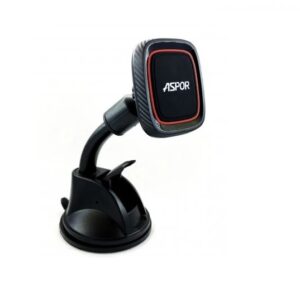 Автомобильный держатель Aspor Car Mount Magnetic – Black / Red