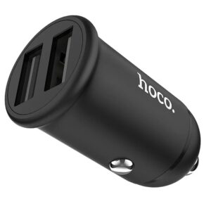 Автомобильное зарядное устройство HOCO Z30 (2USB / 3.1A) – Black