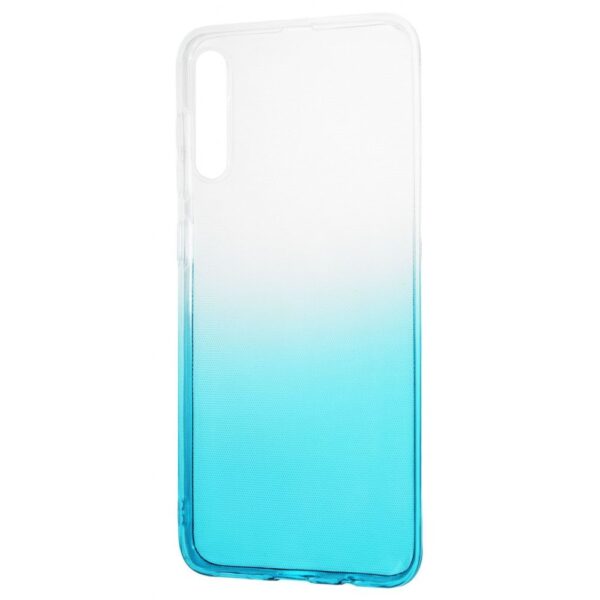 Чехол TPU Gradient Design для Samsung Galaxy A50 / A30s – White / turquoise