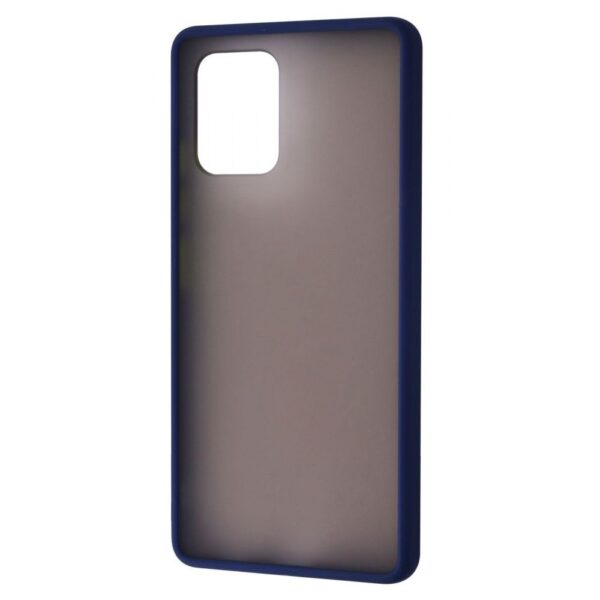 Чехол TPU Matte Color Case для Samsung Galaxy S10 lite (G770F) – Dark blue